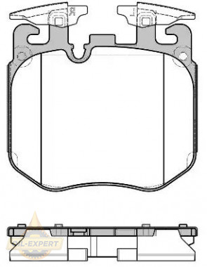 Remsa Колодки тормозные дисковые REMSA 1690.00 - Картинка 1