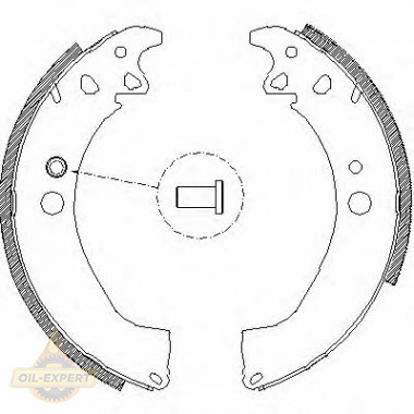 Remsa Колодки тормозные барабанные REMSA 4502.00 - Картинка 1