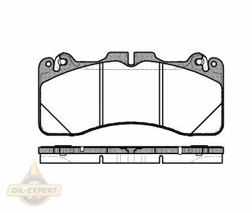 Remsa Колодки тормозные дисковые REMSA 1425.10 - Картинка 1