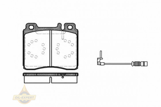 Remsa Колодки тормозные дисковые REMSA 0420.02 - Картинка 1