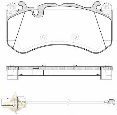 Remsa Колодки тормозные дисковые REMSA 1300.30 - Картинка 1