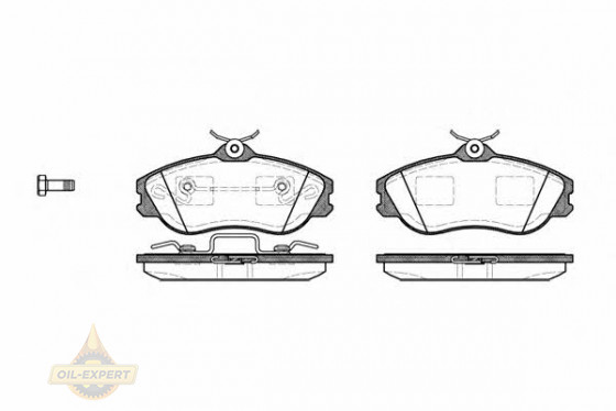 Remsa Колодки тормозные дисковые REMSA 0276.20 - Картинка 1