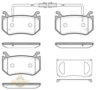 Remsa Колодки тормозные дисковые REMSA 1715.02 - Картинка 1