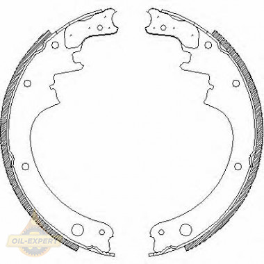 Remsa Колодки тормозные барабанные REMSA 4142.00 - Картинка 1