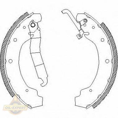 Remsa Колодки тормозные барабанные REMSA 4692.01 - Картинка 1