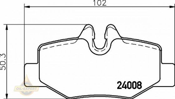 Textar Колодки тормозные дисковые TEXTAR 2400801 - Картинка 1