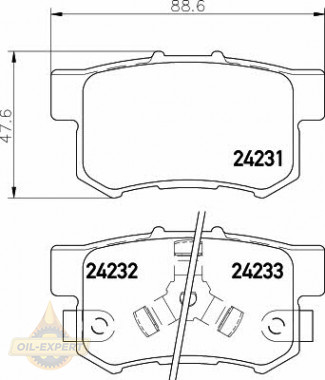 Textar Колодки тормозные дисковые TEXTAR 2423101 - Картинка 1