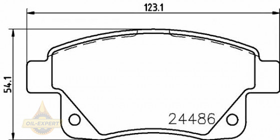 Textar Колодки тормозные дисковые TEXTAR 2448601 - Картинка 1