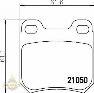 Textar Колодки тормозные дисковые TEXTAR 2105002 - Картинка 1