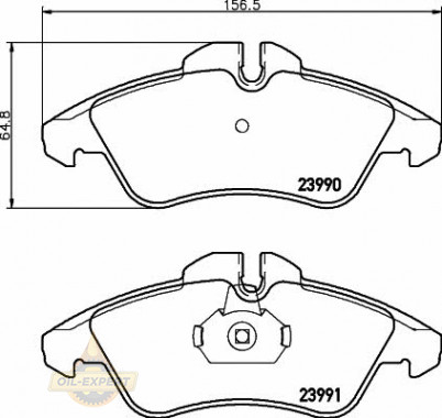 Textar Колодки тормозные дисковые TEXTAR 2399002 - Картинка 2