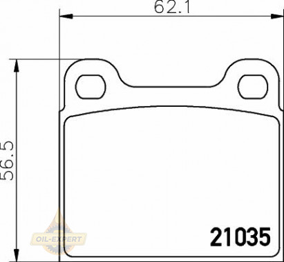 Textar Колодки тормозные дисковые TEXTAR 2103501 - Картинка 1