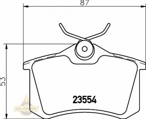 Textar Колодки тормозные дисковые TEXTAR 2355482 - Картинка 1