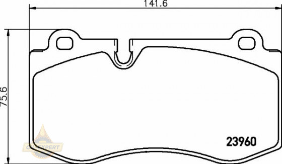 Textar Колодки тормозные дисковые TEXTAR 2396001 - Картинка 1