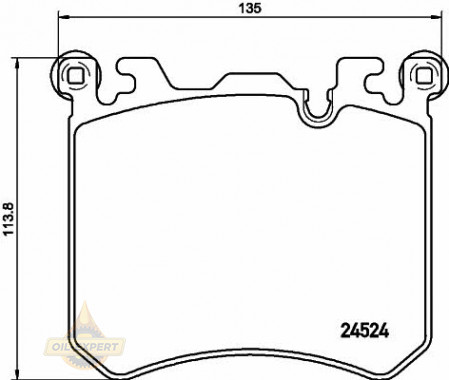 Textar Колодки тормозные дисковые TEXTAR 2452401 - Картинка 1