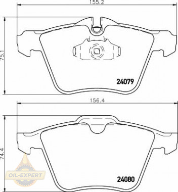 Textar Колодки тормозные дисковые TEXTAR 2407901 - Картинка 1