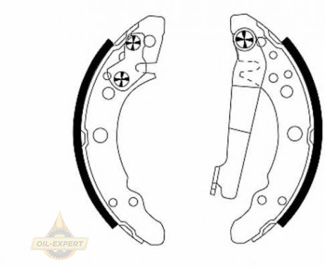 Textar Колодки тормозные барабанные TEXTAR 91018200 - Картинка 1