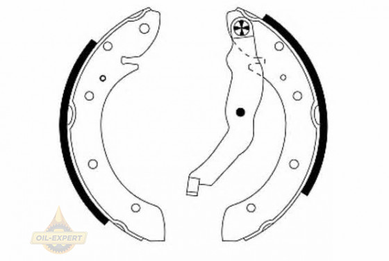 Textar Колодки гальмівні барабанні TEXTAR 91050000 - Заображення 1