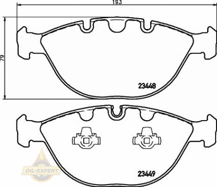 Textar Колодки тормозные дисковые TEXTAR 2344801 - Картинка 1