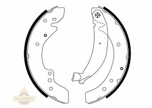 Textar Колодки тормозные барабанные TEXTAR 91047900 - Картинка 1