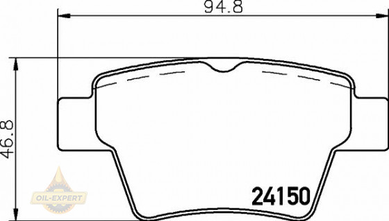 Textar Колодки тормозные дисковые TEXTAR 2415001 - Картинка 1