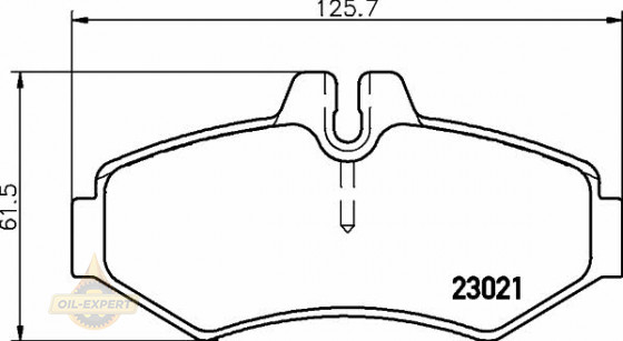 Textar Колодки тормозные дисковые TEXTAR 2302101 - Картинка 1