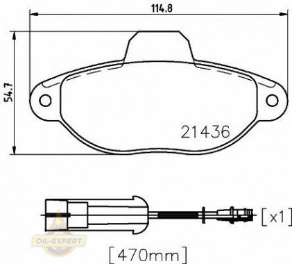 Textar Колодки тормозные дисковые TEXTAR 2143603 - Картинка 1