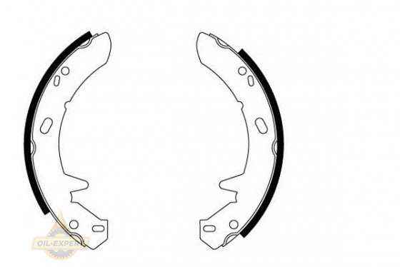 Textar Колодки тормозные барабанные TEXTAR 91055700 - Картинка 1