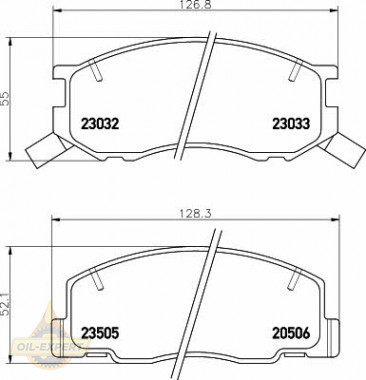 Textar Колодки тормозные дисковые TEXTAR 2303201 - Картинка 1