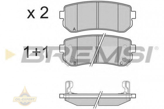 Textar Колодки тормозные дисковые TEXTAR 2432004 - Картинка 1