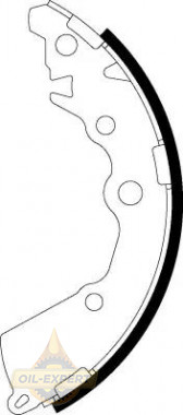 Textar Колодки тормозные барабанные TEXTAR 91083000 - Картинка 1