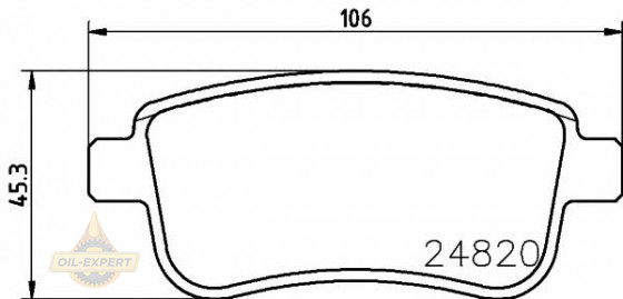 Textar Колодки тормозные дисковые TEXTAR 2482002 - Картинка 1