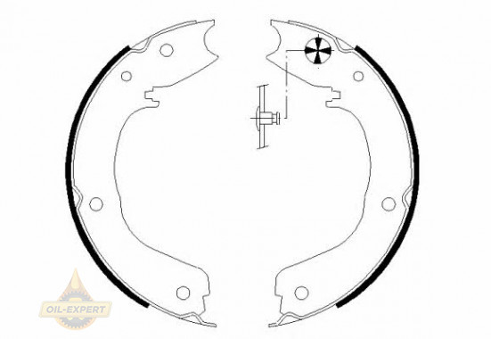 Textar Колодки тормозные барабанные TEXTAR 91066000 - Картинка 1