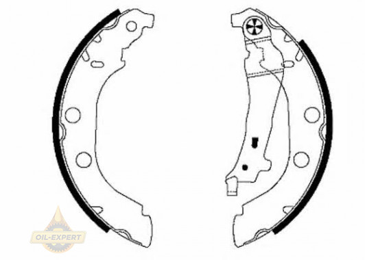 Textar Колодки тормозные барабанные TEXTAR 91052600 - Картинка 1