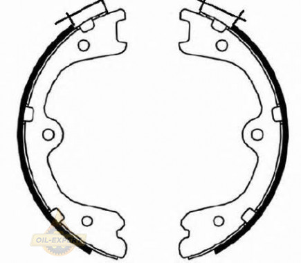 Textar Колодки тормозные барабанные TEXTAR 91073100 - Картинка 1