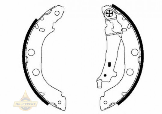 Textar Колодки тормозные барабанные TEXTAR 91052700 - Картинка 1