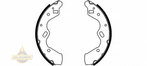 Textar Колодки тормозные барабанные TEXTAR 91056300 - Картинка 1