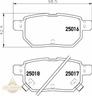 Textar Колодки тормозные дисковые TEXTAR 2501601 - Картинка 1