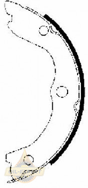 Textar Колодки тормозные барабанные TEXTAR 91062700 - Картинка 1