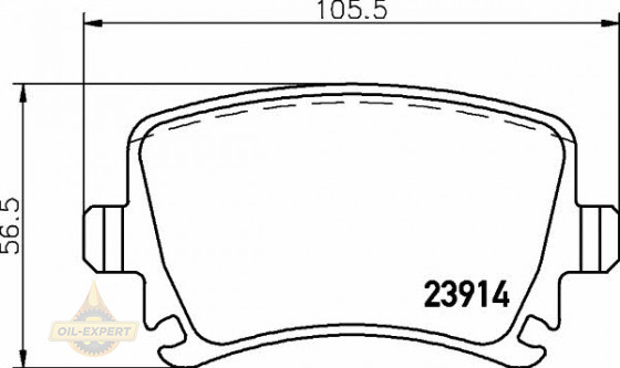 Textar Колодки тормозные дисковые TEXTAR 2391482 - Картинка 1