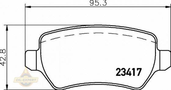 Textar Колодки тормозные дисковые TEXTAR 2341781 - Картинка 1