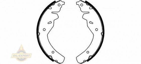 Textar Колодки тормозные барабанные TEXTAR 91055900 - Картинка 1