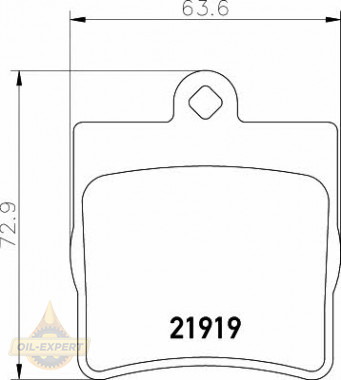 Textar Колодки тормозные дисковые TEXTAR 2191903 - Картинка 1