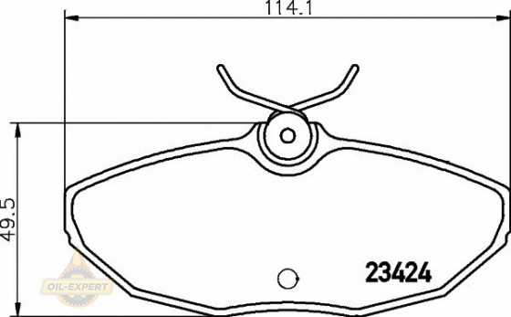 Textar Колодки тормозные дисковые TEXTAR 2342401 - Картинка 1