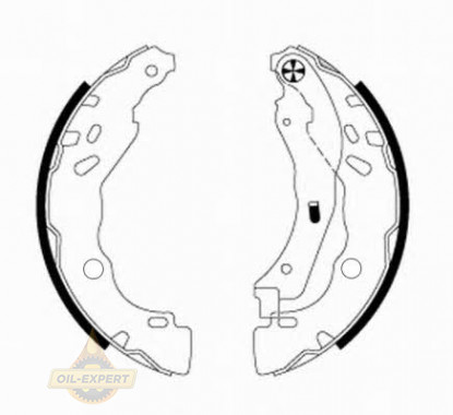 Textar Колодки тормозные барабанные TEXTAR 91077200 - Картинка 1