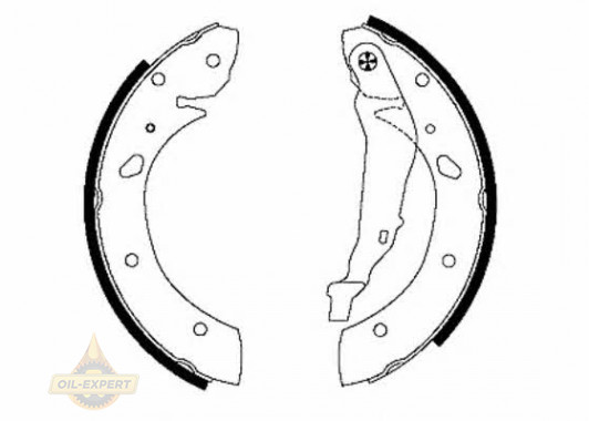 Textar Колодки тормозные барабанные TEXTAR 91053400 - Картинка 1