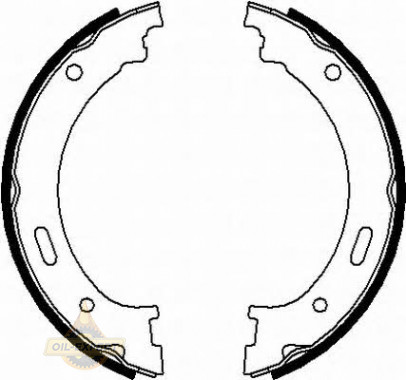 Textar Колодки тормозные барабанные TEXTAR 91073300 - Картинка 1