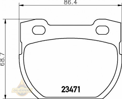 Textar Колодки тормозные дисковые TEXTAR 2347103 - Картинка 1