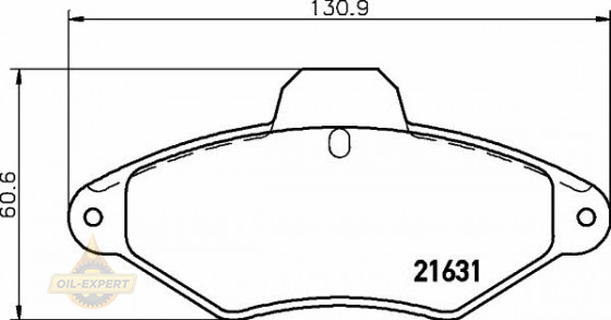 Textar Колодки тормозные дисковые TEXTAR 2163102 - Картинка 1