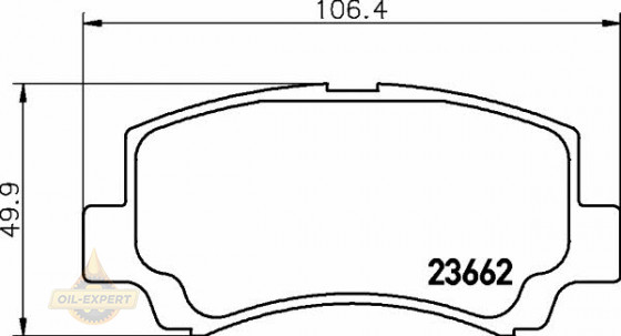 Textar Колодки тормозные дисковые TEXTAR 2366201 - Картинка 1