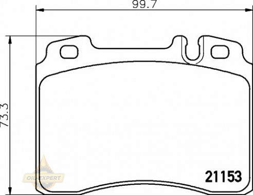 Textar Колодки тормозные дисковые TEXTAR 2115305 - Картинка 1